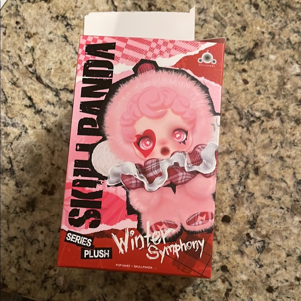 Skull Panda Winter Symphony Key Holder - Pink